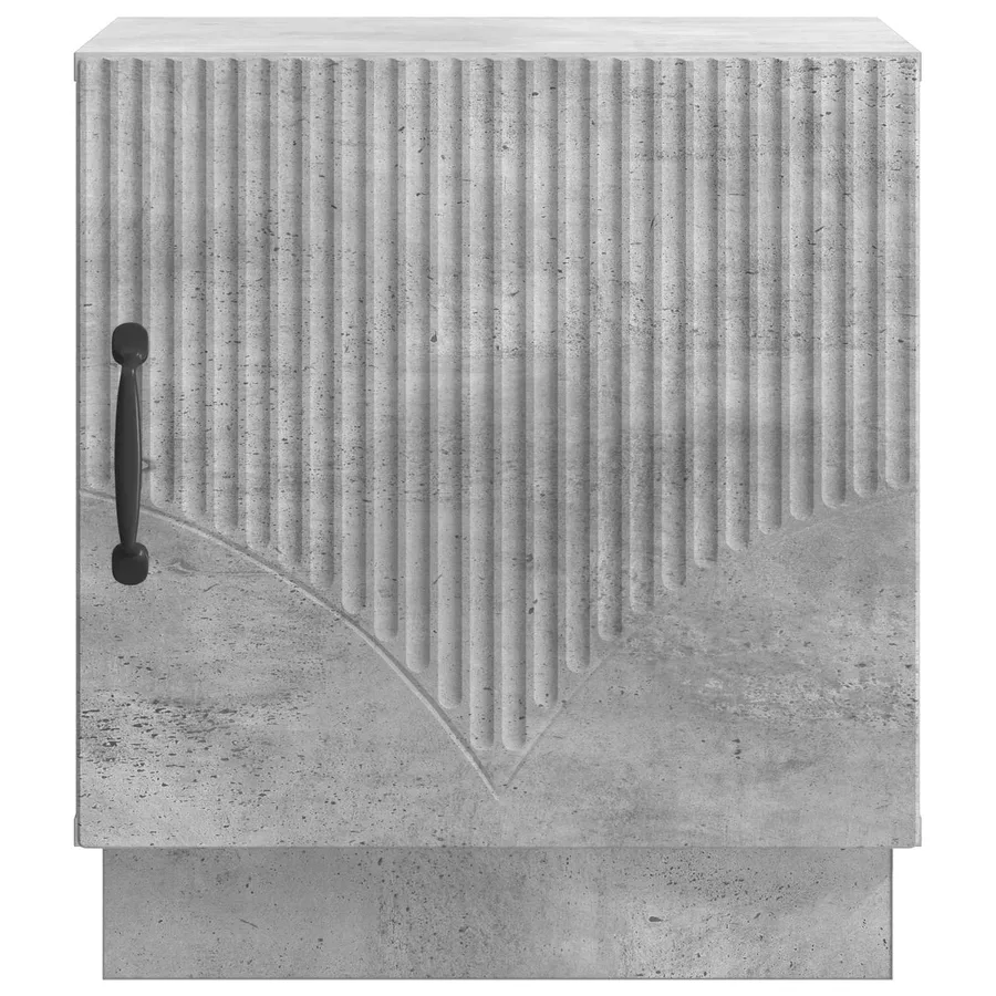 Table de chevet 2 pcs Gris Béton 43 x 34,5 x 47 cm - 7