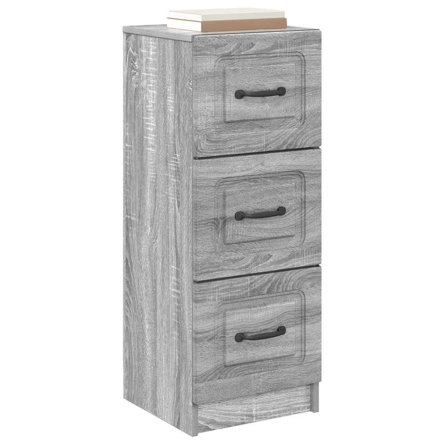 Armoire à tiroirs Sonoma gris 33 x 34,5 x 87 cm - 3