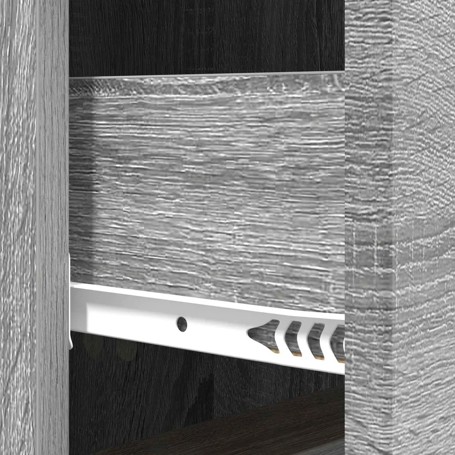 Armoire à tiroirs Sonoma gris 33 x 34,5 x 87 cm - 8