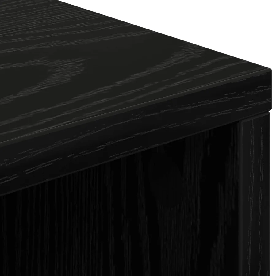 Buffet Chêne noir 60 x 33,5 x 84 cm - 9