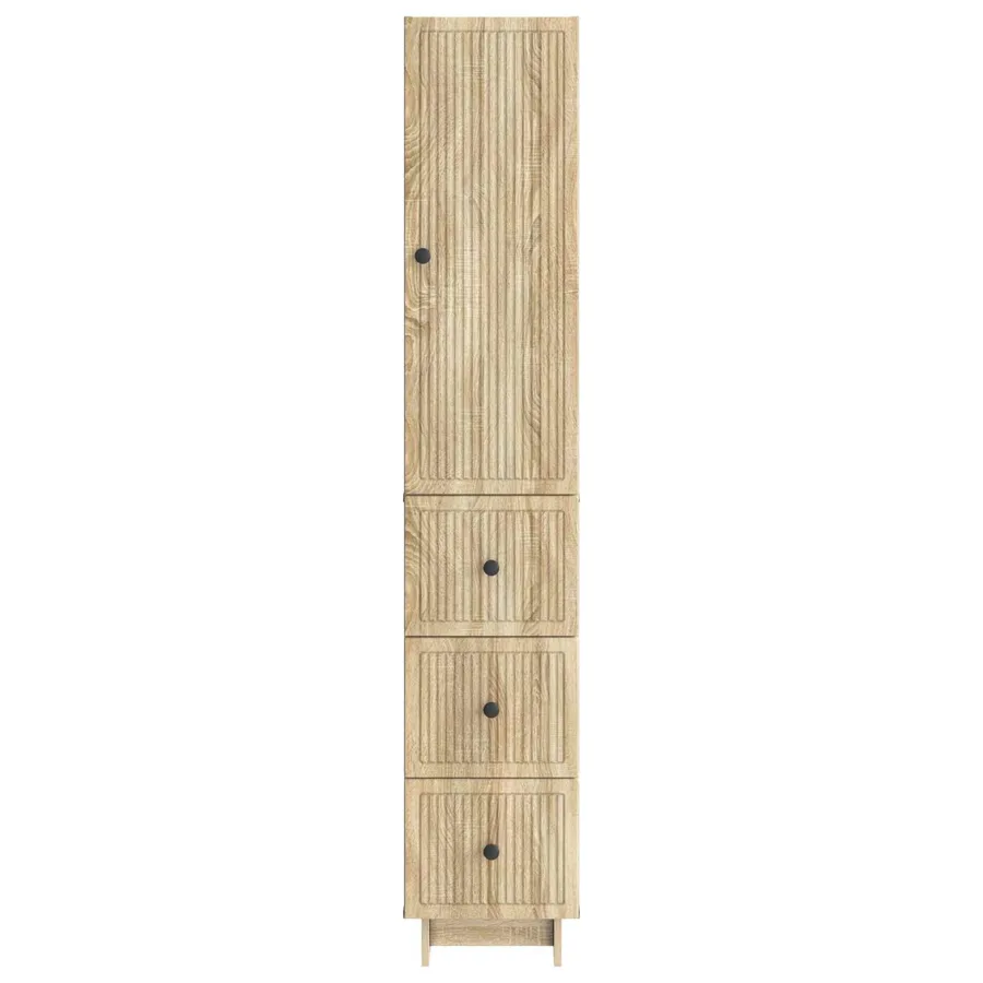 Ensemble de Meubles 2 pcs 33 x 34,5 x 90 cm Bois d'ingénierie - 5