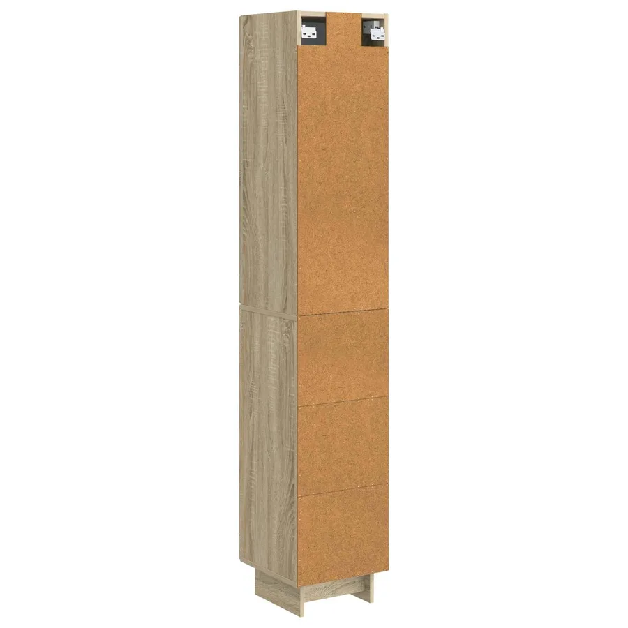 Ensemble de Meubles 2 pcs 33 x 34,5 x 90 cm Bois d'ingénierie - 7