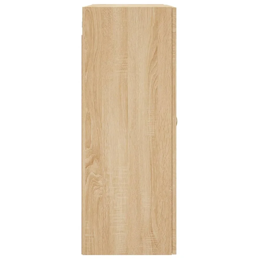 Armoires murales 2 pcs chêne sonoma bois d'ingénierie - 7