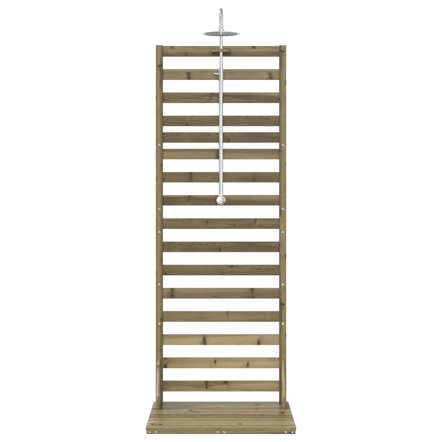 Douche d'extérieur 225 cm Naturel - 4