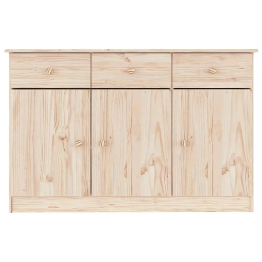 Buffet ALTA 112x35x73 cm bois massif de pin - 4