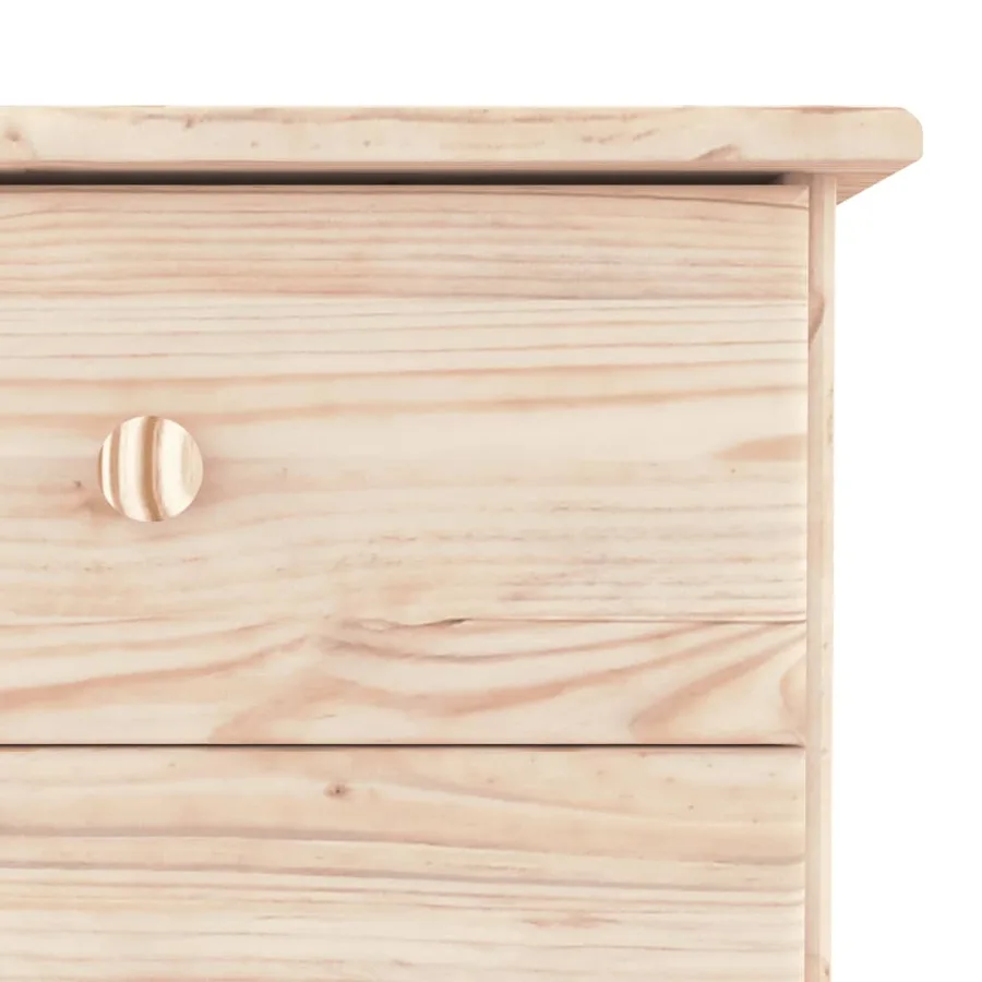 Buffet ALTA 112x35x73 cm bois massif de pin - 8