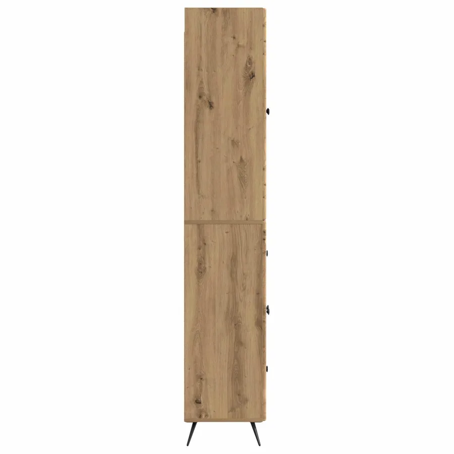 Ensemble de Meubles 2 pc Chêne artisanal Bois d'ingénierie - 6