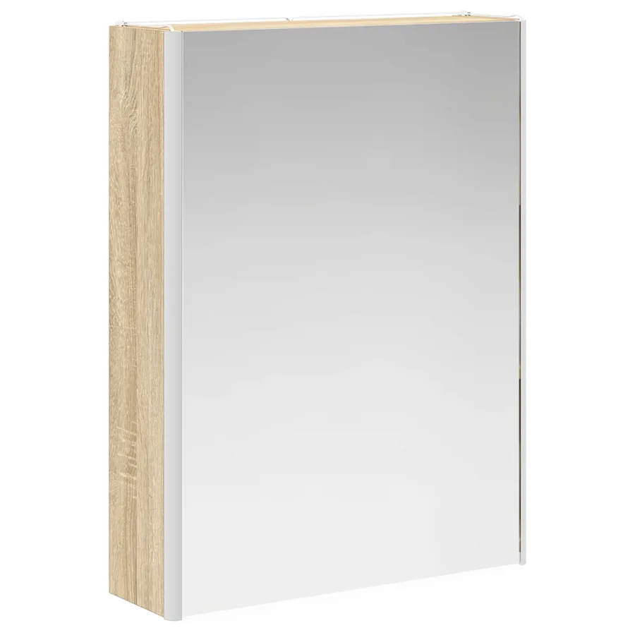 Ensemble d'armoire de salle de bain 5 pcs Chêne Sonoma - 5