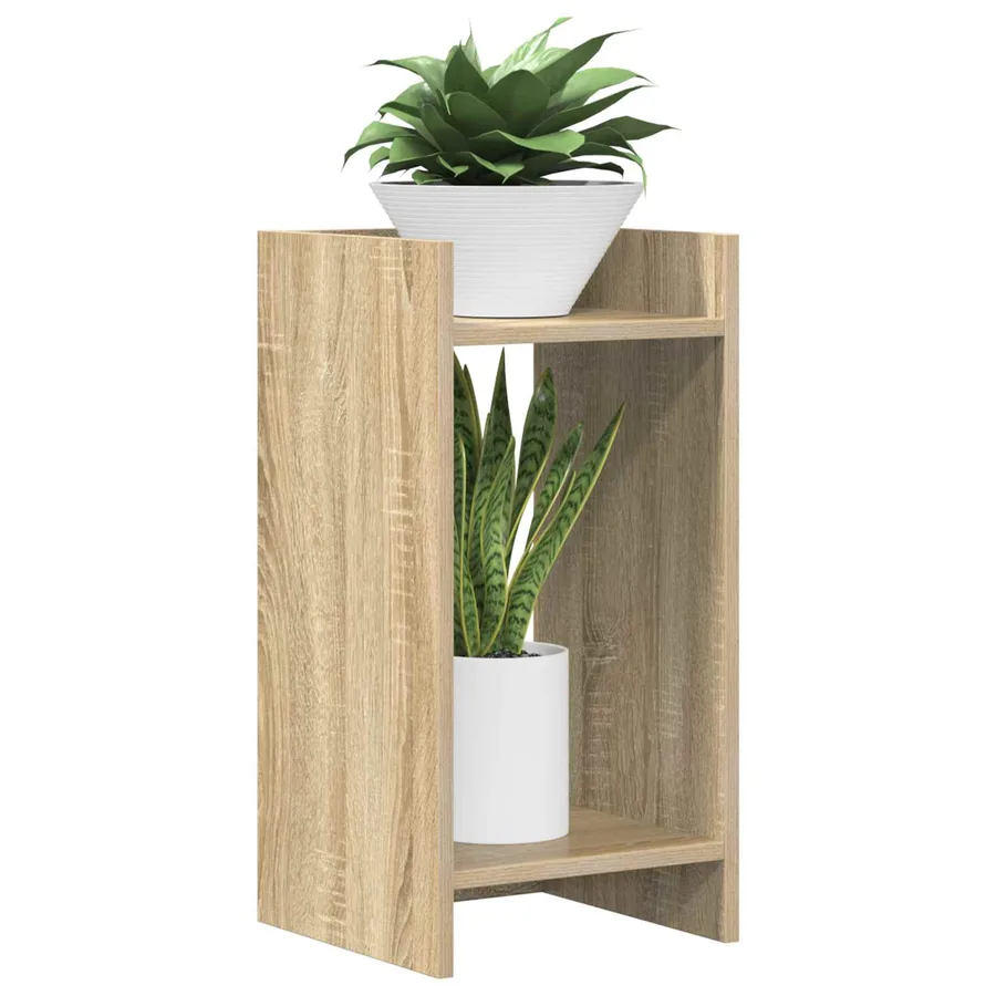 Support de Plante Chêne Sonoma 30 x 30 x 60 cm - 3