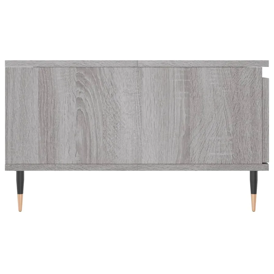 Table basse sonoma gris 90x60x35 cm bois d'ingénierie - 7