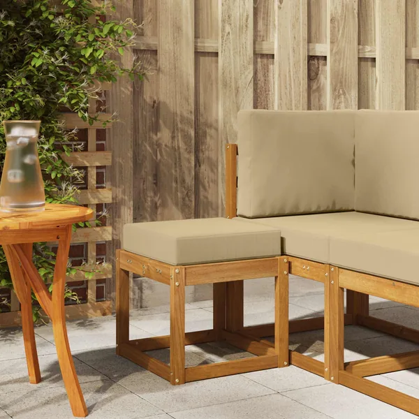 Banc de Jardin Bois d'Acacia Massif Naturel