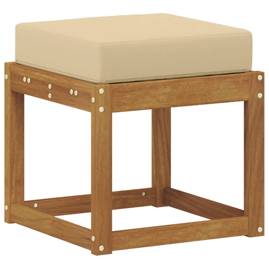 Banc de Jardin Bois d'Acacia Massif Naturel - 2