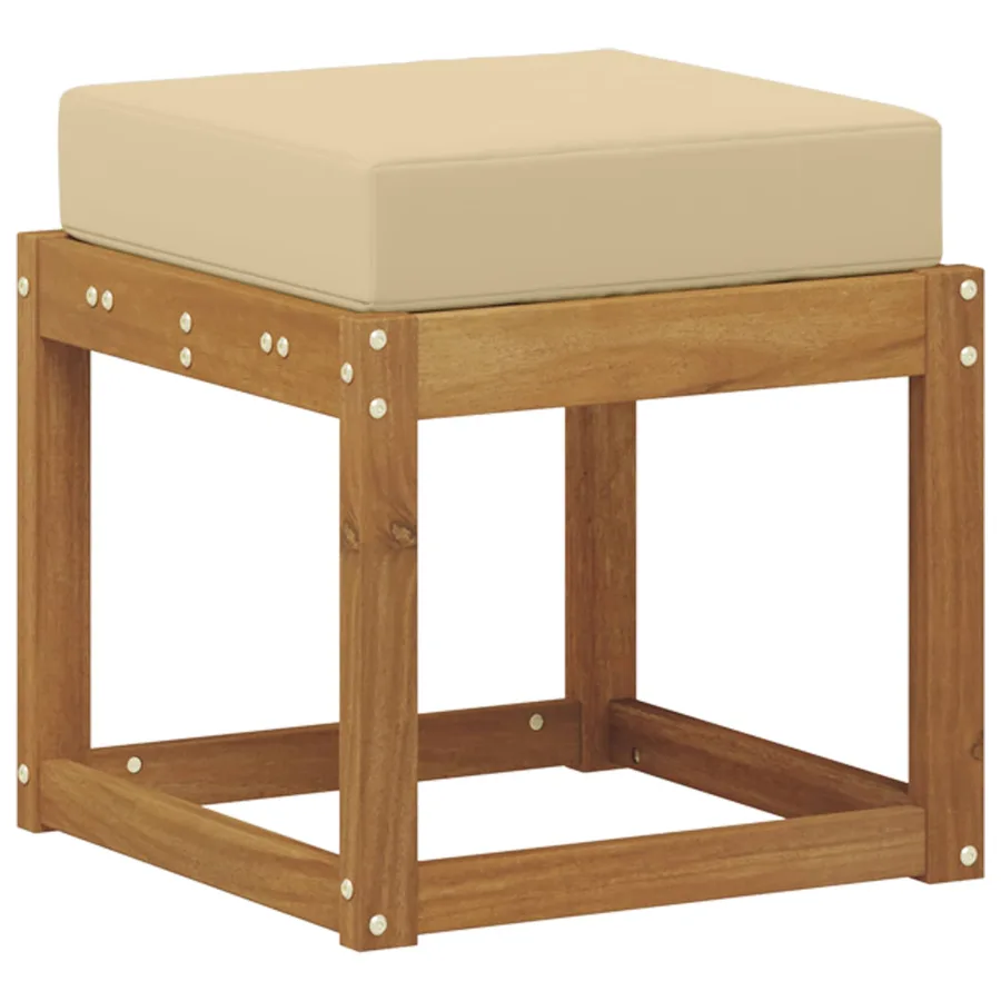 Banc de Jardin Bois d'Acacia Massif Naturel - 5