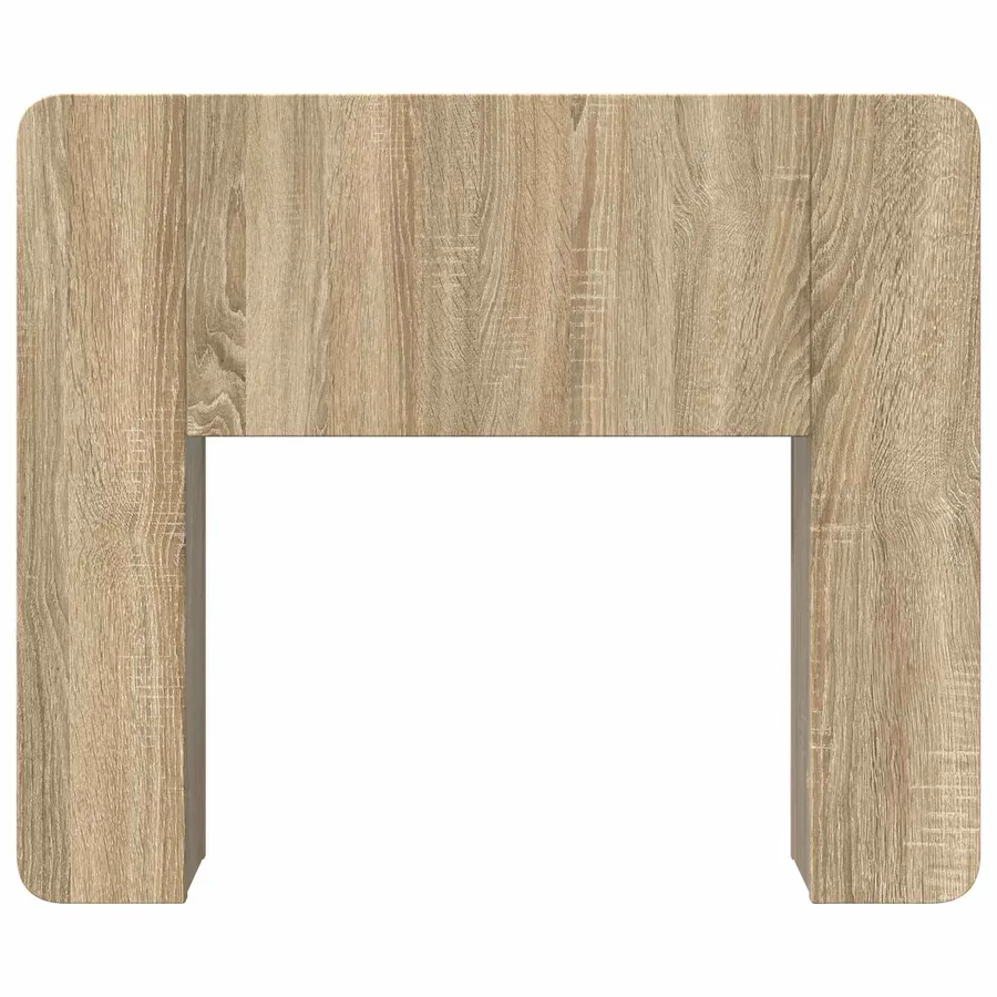 Cabinet de Tête de Lit Chêne Sonoma Bois d'ingénierie - 5