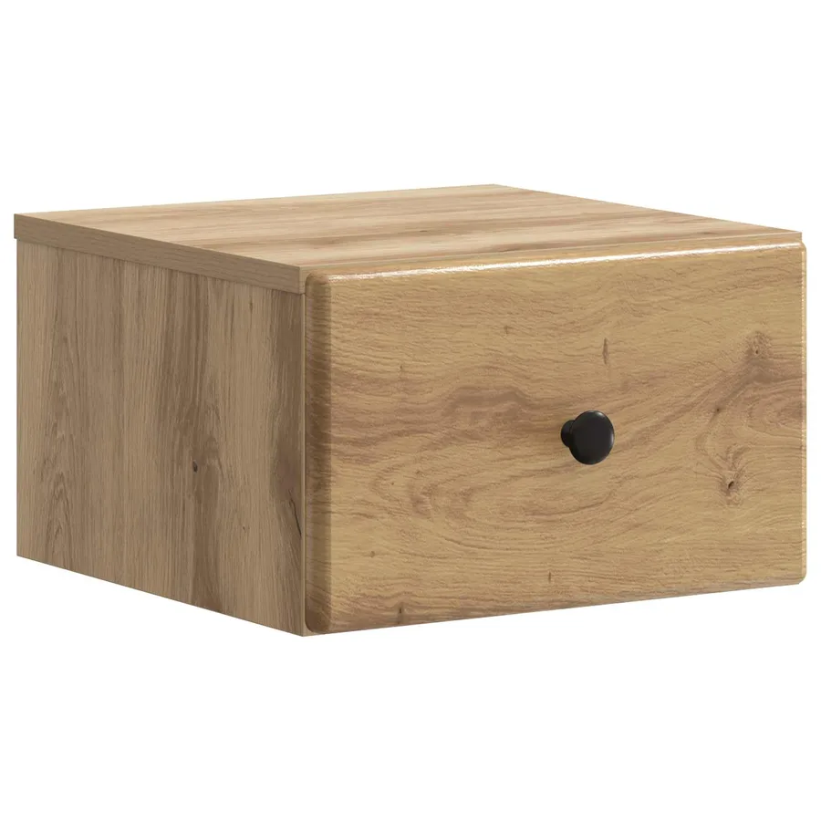 Cabinet de chevet mural 2 pc Chêne artisanal 34,5 x 33 x 20 cm - 5