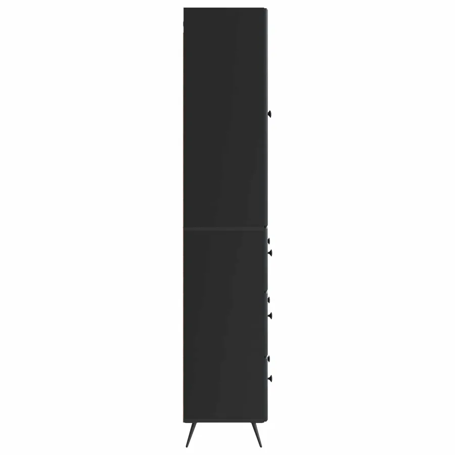 Ensemble de Meubles 2 pcs Noir 66 x 34,5 x 90 cm - 6