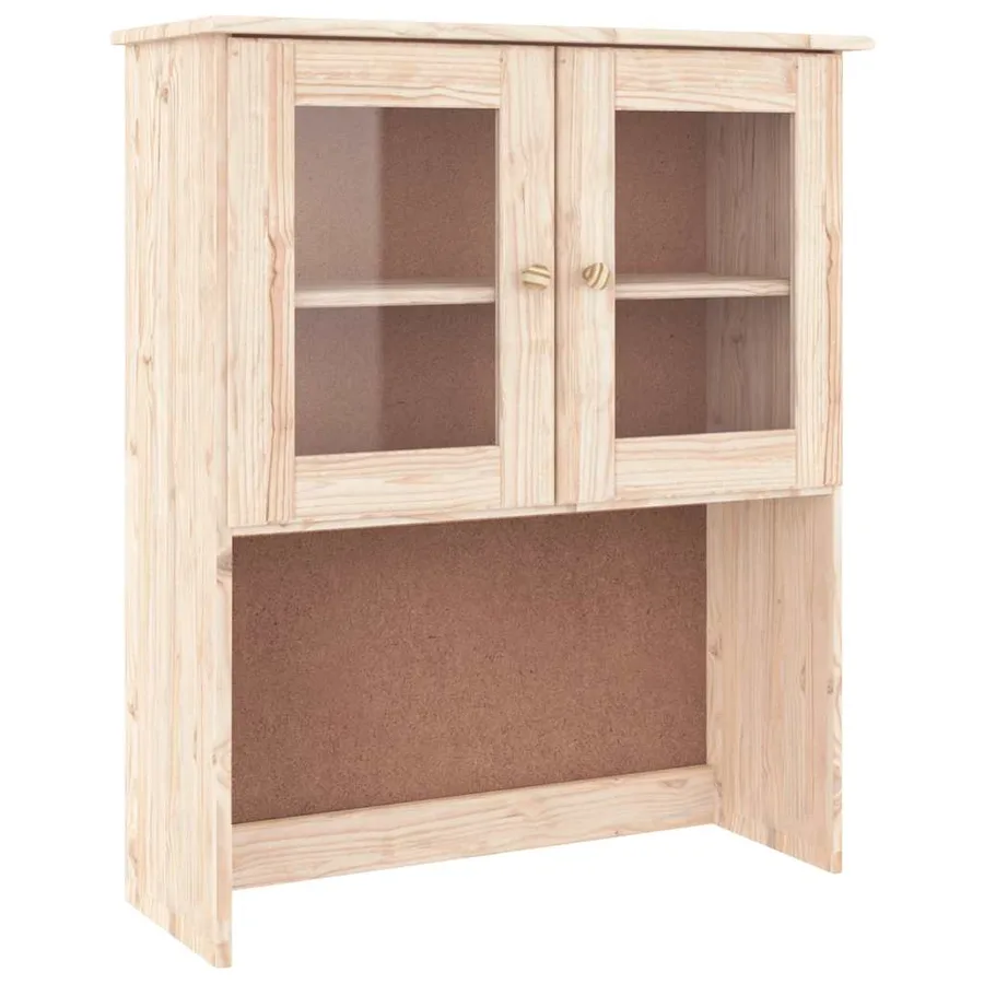 Buffet ALTA 77x35x165 cm bois massif de pin - 5