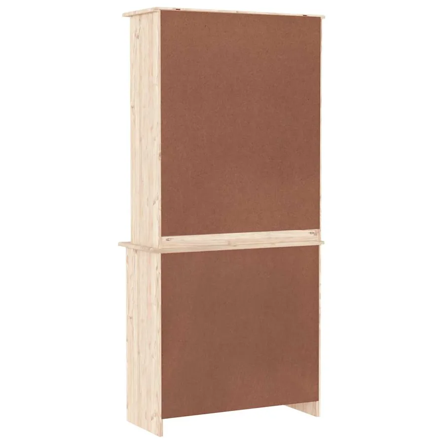 Buffet ALTA 77x35x165 cm bois massif de pin - 8