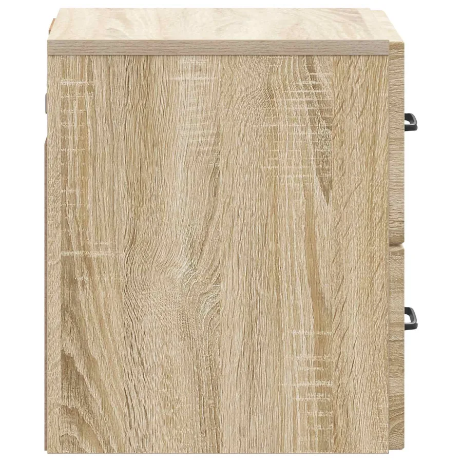 Cabinet de chevet mural Chêne Sonoma 34,5 x 33 x 40 cm - 6