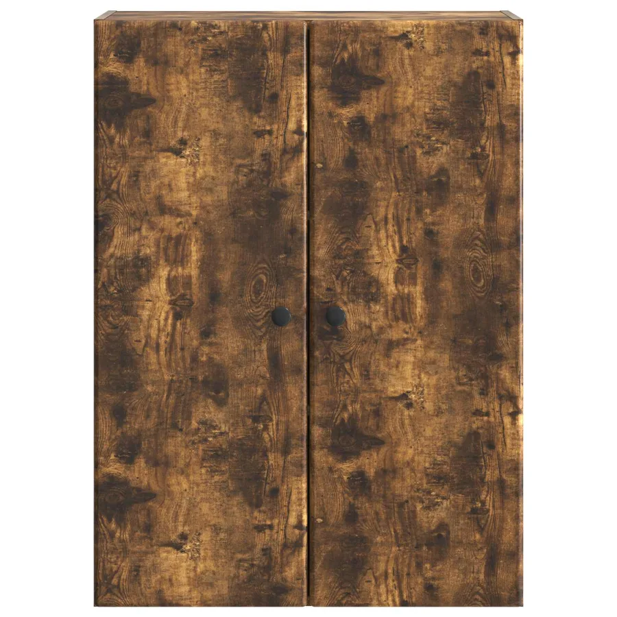 Armoire Murale Chêne fumé 66 x 34,5 x 90 cm Bois d'ingénierie - 4