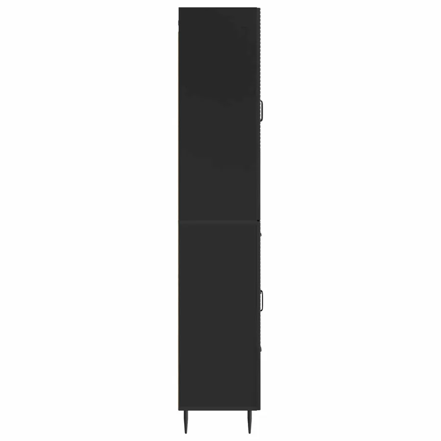 Ensemble de Meubles 2 pcs Noir 66 x 34,5 x 89,5 cm - 6