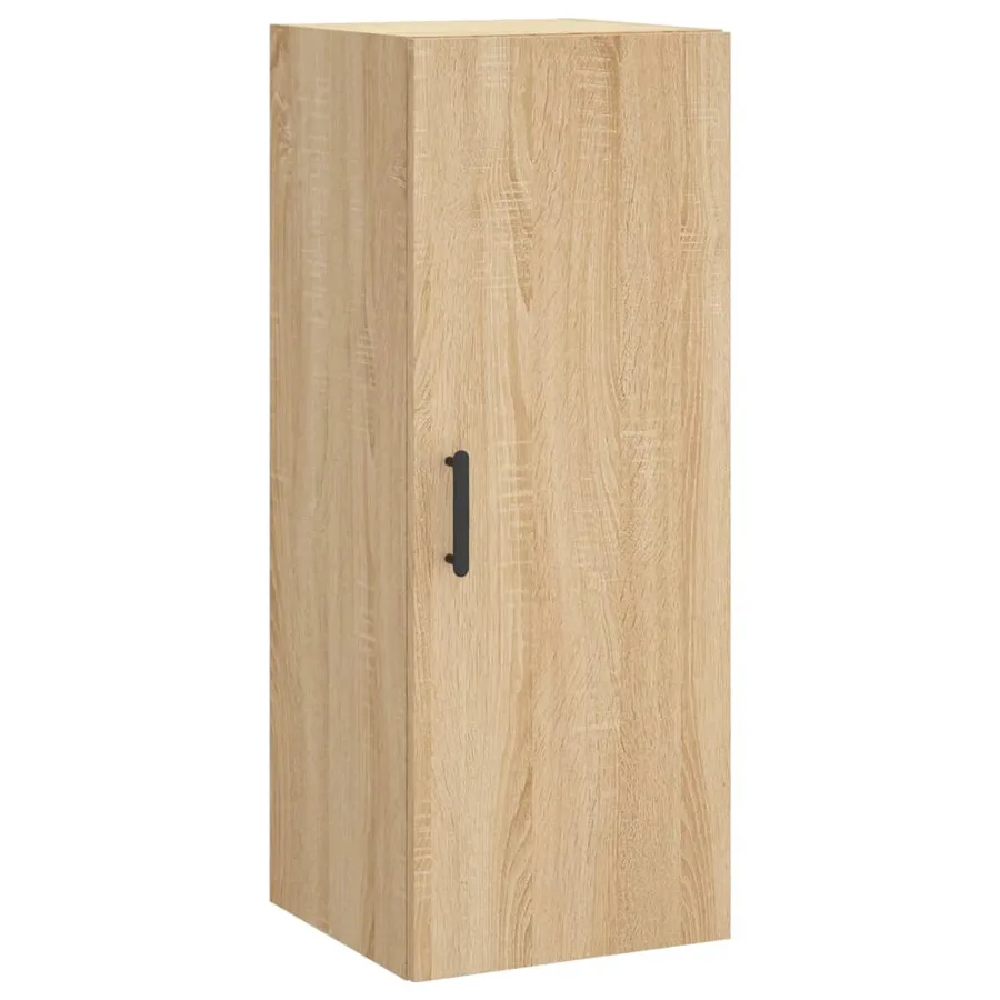 Buffet haut Chêne sonoma 34,5x34x180 cm Bois d'ingénierie - 6