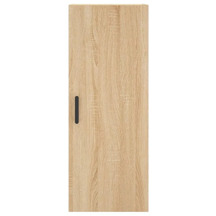Buffet haut Chêne sonoma 34,5x34x180 cm Bois d'ingénierie - 7