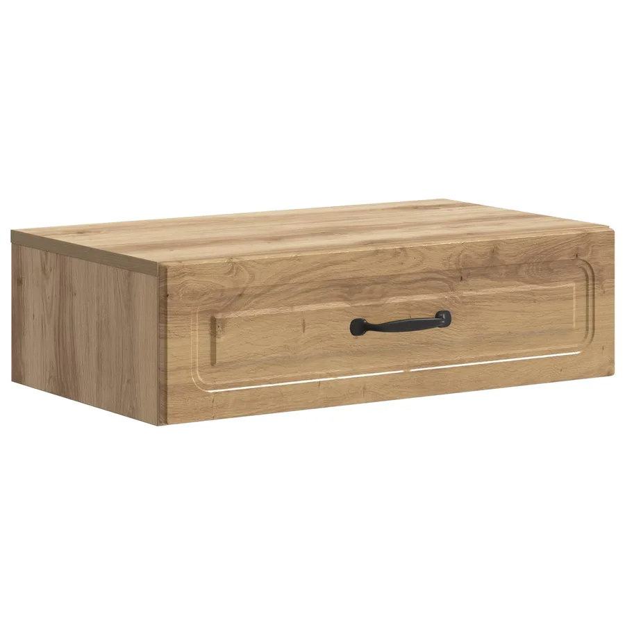 Table d'appoint murale 59 x 34,5 x 17 cm Bois d'ingénierie - 2