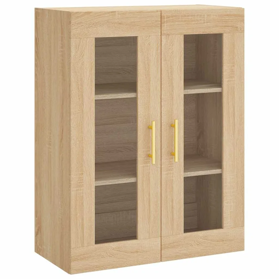 Armoire murale chêne sonoma 69,5x34x90 cm - 2