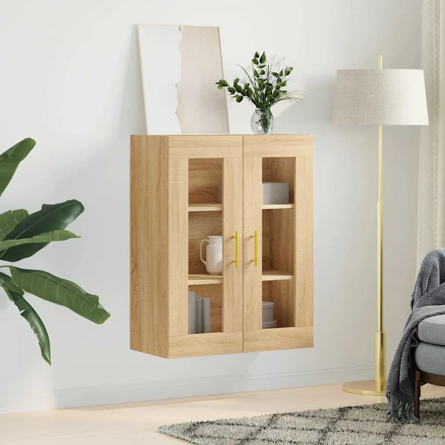 Armoire murale chêne sonoma 69,5x34x90 cm - 3