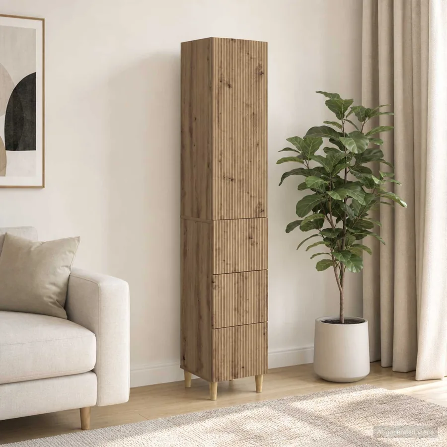 Ensemble de Meubles 2 pc Bois d'ingénierie