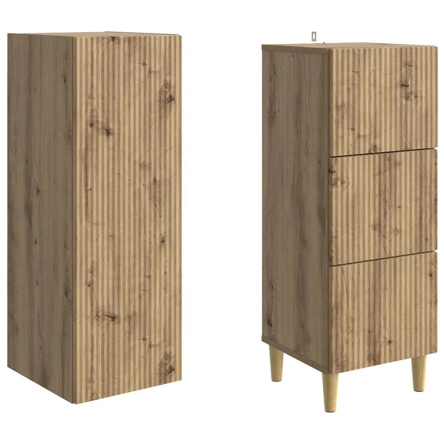Ensemble de Meubles 2 pc Bois d'ingénierie - 4