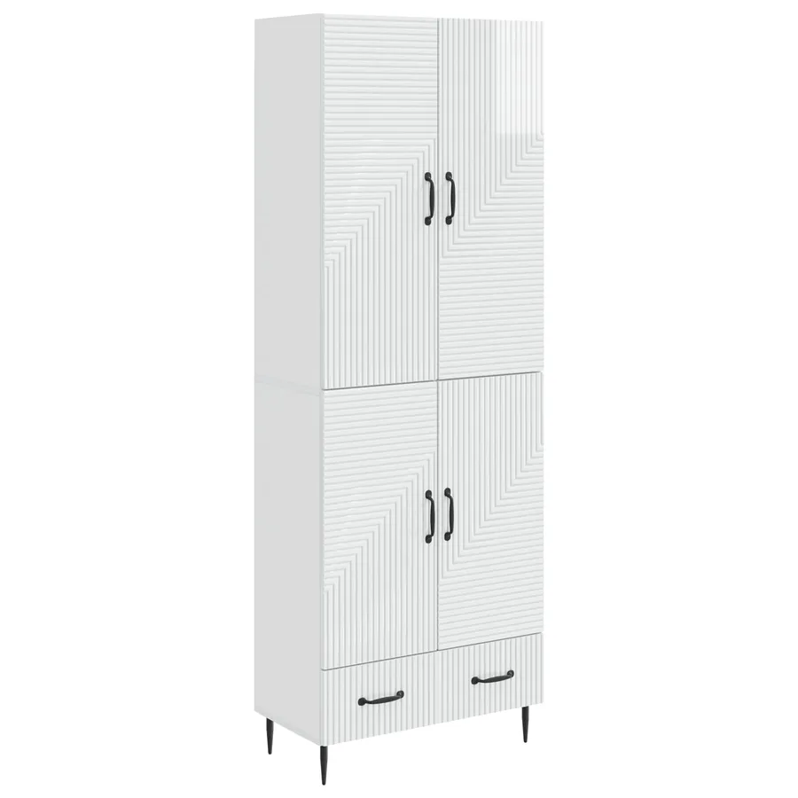 Ensemble de Meubles 2 pcs 66 x 34,5 x 95 cm Bois d'ingénierie - 2