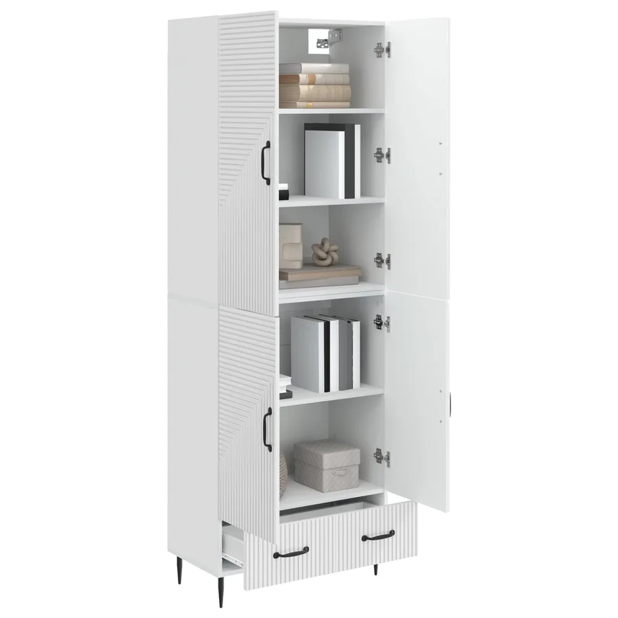 Ensemble de Meubles 2 pcs 66 x 34,5 x 95 cm Bois d'ingénierie - 3