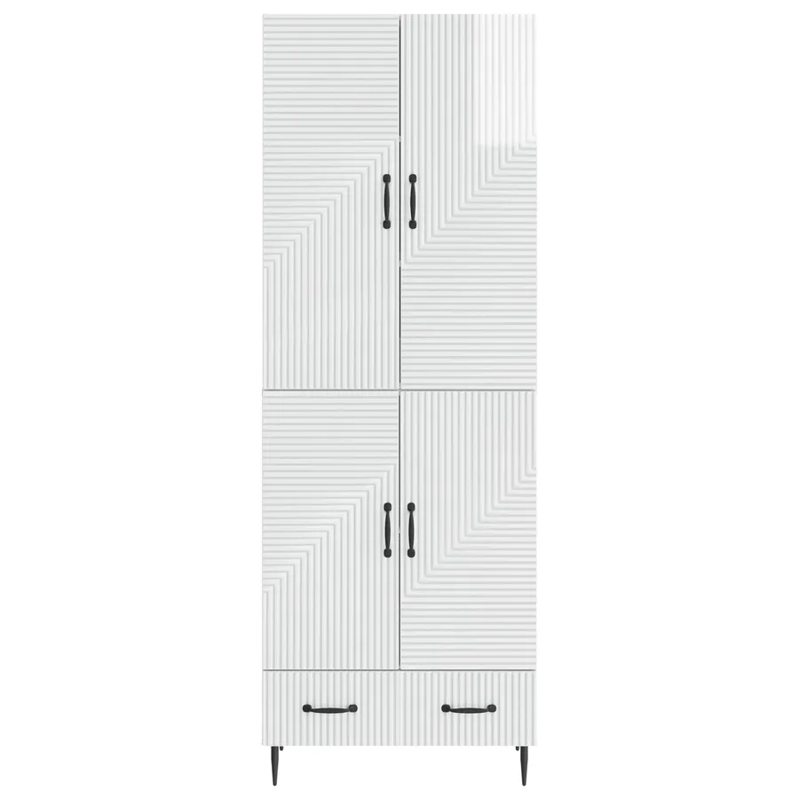 Ensemble de Meubles 2 pcs 66 x 34,5 x 95 cm Bois d'ingénierie - 5