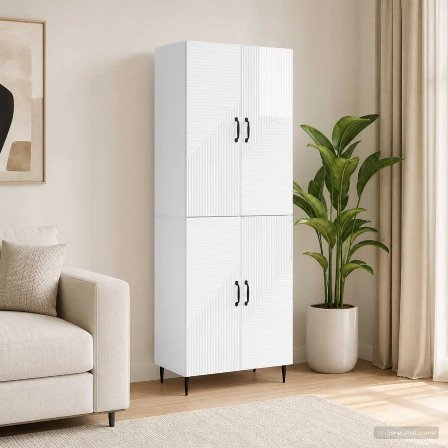 Ensemble de Meubles 2 pcs 66 x 34,5 x 89,5 cm Bois d'ingénierie