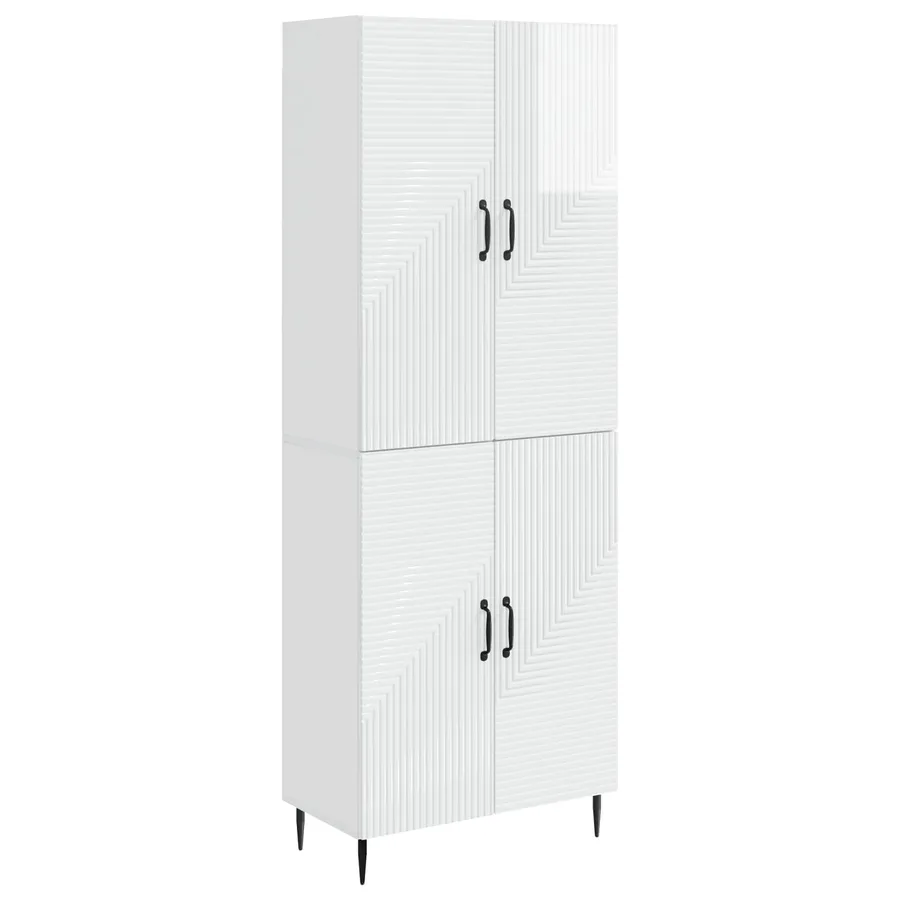 Ensemble de Meubles 2 pcs 66 x 34,5 x 89,5 cm Bois d'ingénierie - 2