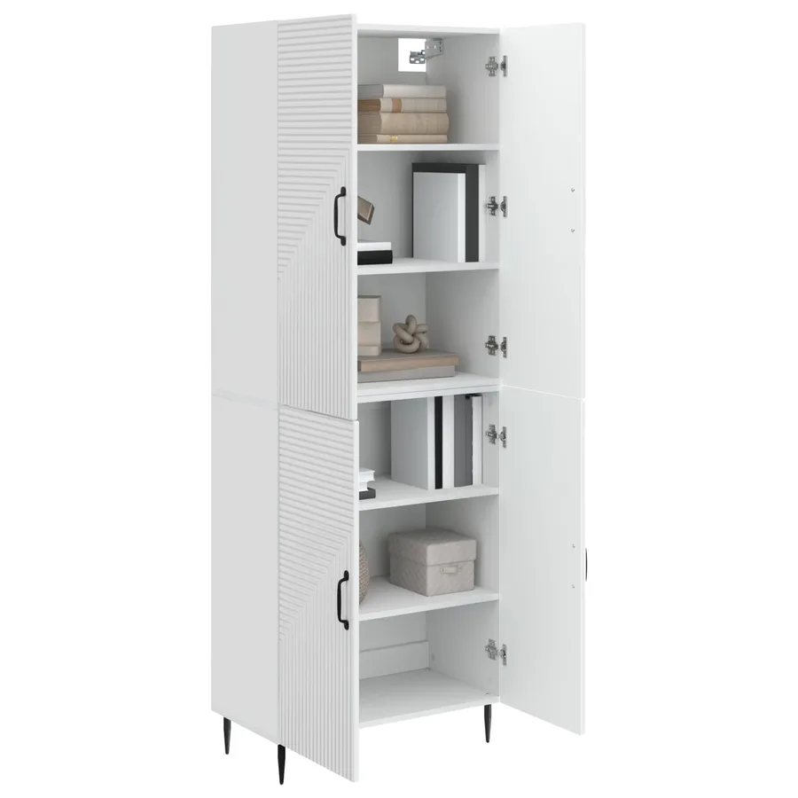 Ensemble de Meubles 2 pcs 66 x 34,5 x 89,5 cm Bois d'ingénierie - 3