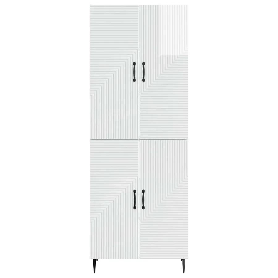 Ensemble de Meubles 2 pcs 66 x 34,5 x 89,5 cm Bois d'ingénierie - 5