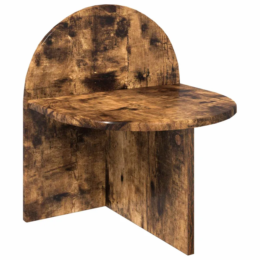 Table de chevet 2 pcs Chêne fumé 40 x 35,5 x 45,5 cm - 5