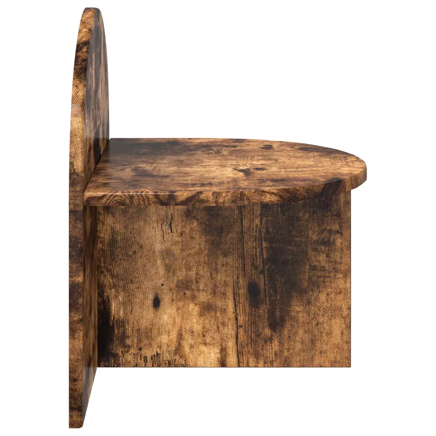 Table de chevet 2 pcs Chêne fumé 40 x 35,5 x 45,5 cm - 7