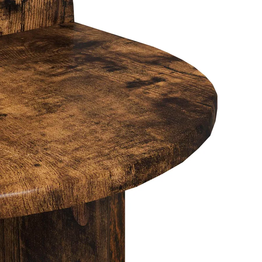 Table de chevet 2 pcs Chêne fumé 40 x 35,5 x 45,5 cm - 9