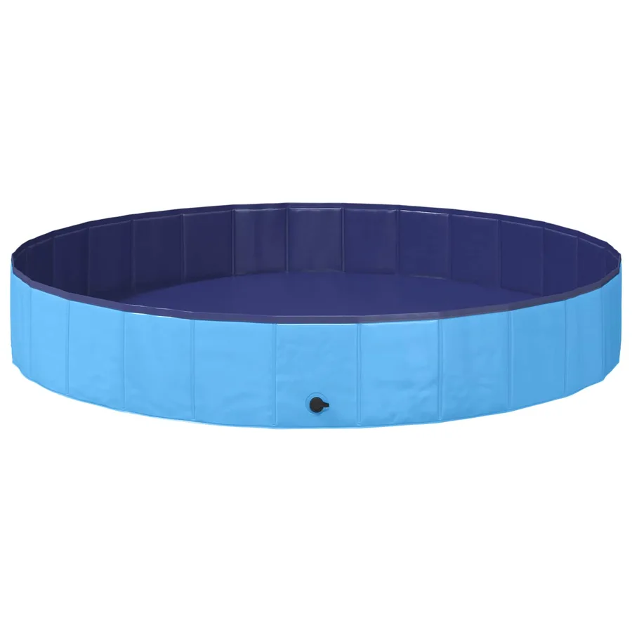 Piscine pour Chien Bleu Ø200 x 30 cm PVC épais - 2