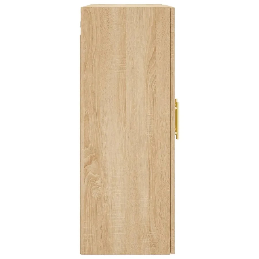 Armoires murales 2 pcs chêne sonoma bois d'ingénierie - 7