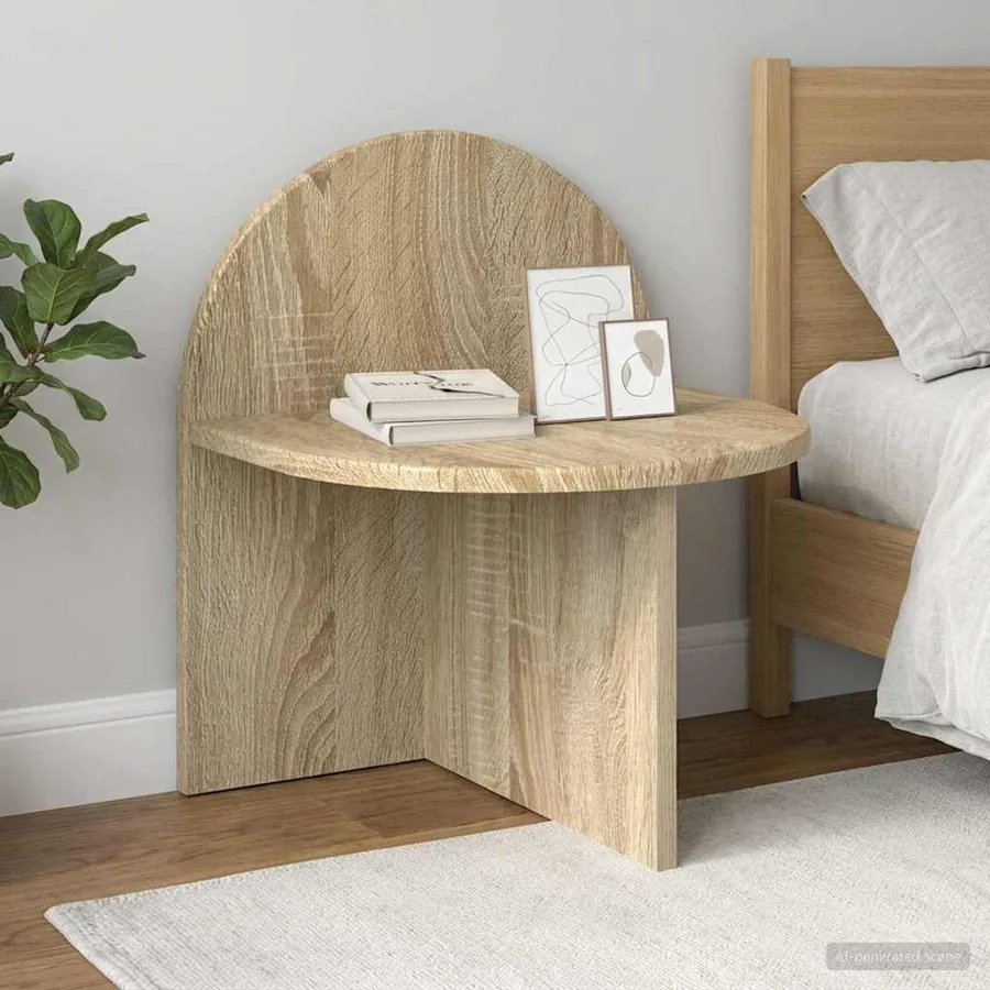 Table de chevet Chêne Sonoma 40 x 35,5 x 45,5 cm