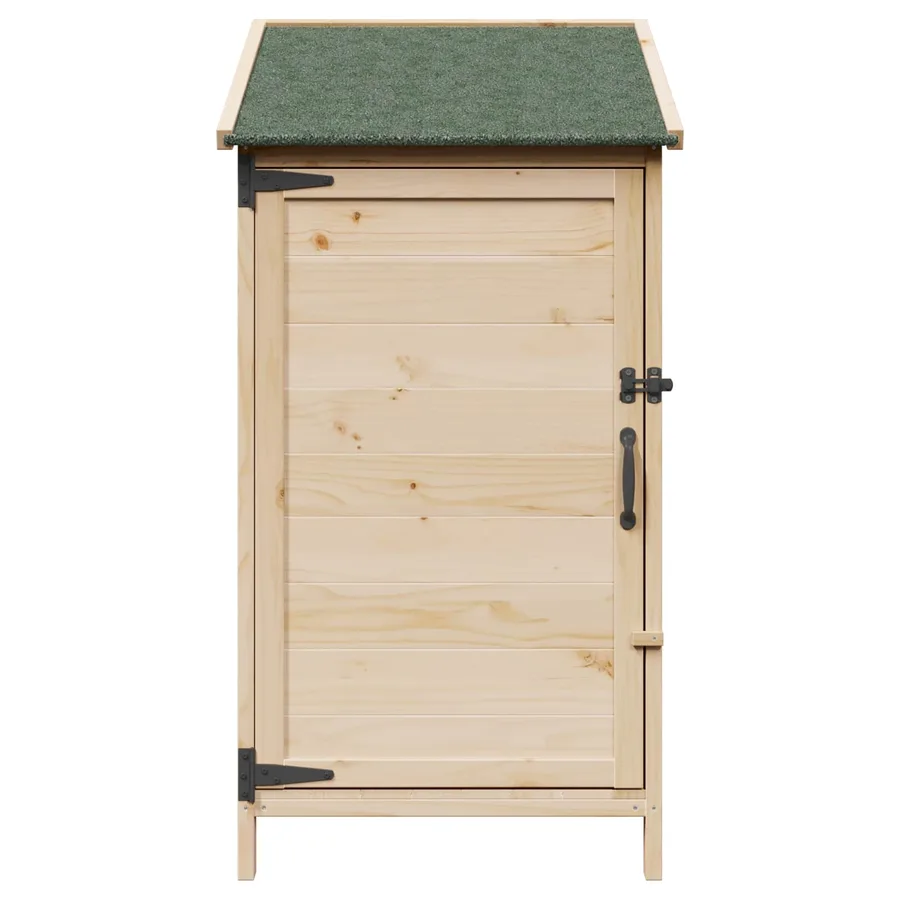 Abri de jardin Naturel 59 x 56 x 113,5 cm Bois de Sapin Massif - 4