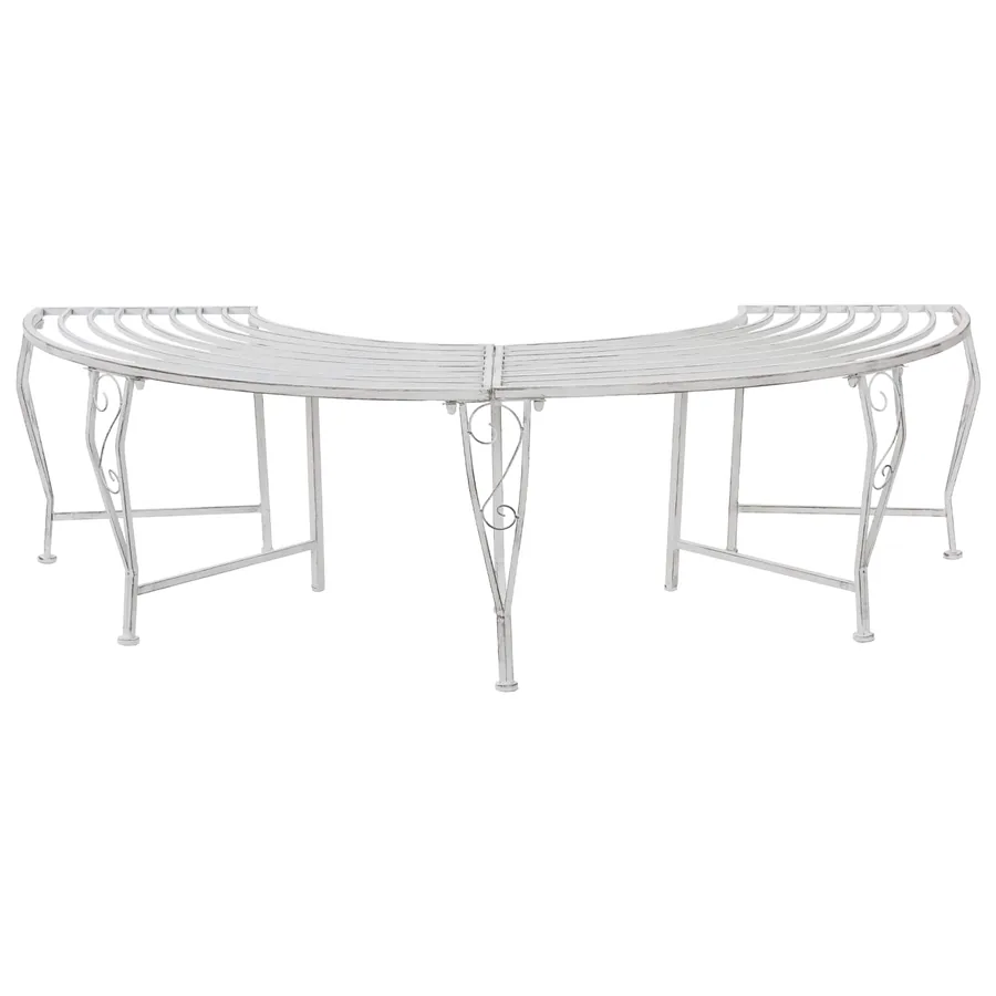 Banc d'Arbre 4-Nombre de places 160 x 80 x 44 cm Acier