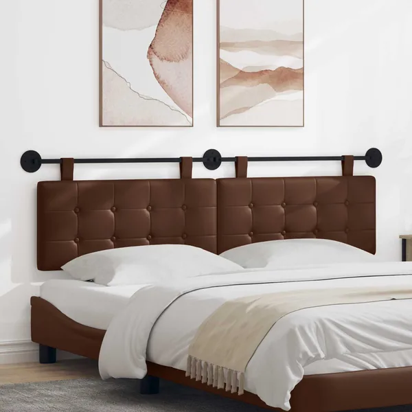 Tête de lit suspendue Simili cuir