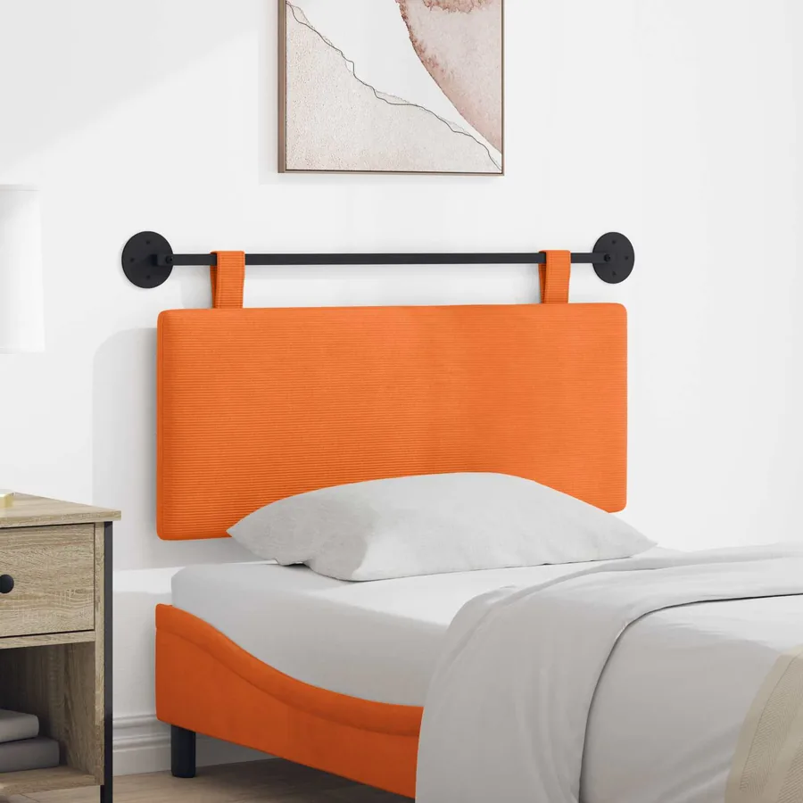 Tête de lit suspendue Tissu en velours côtelé