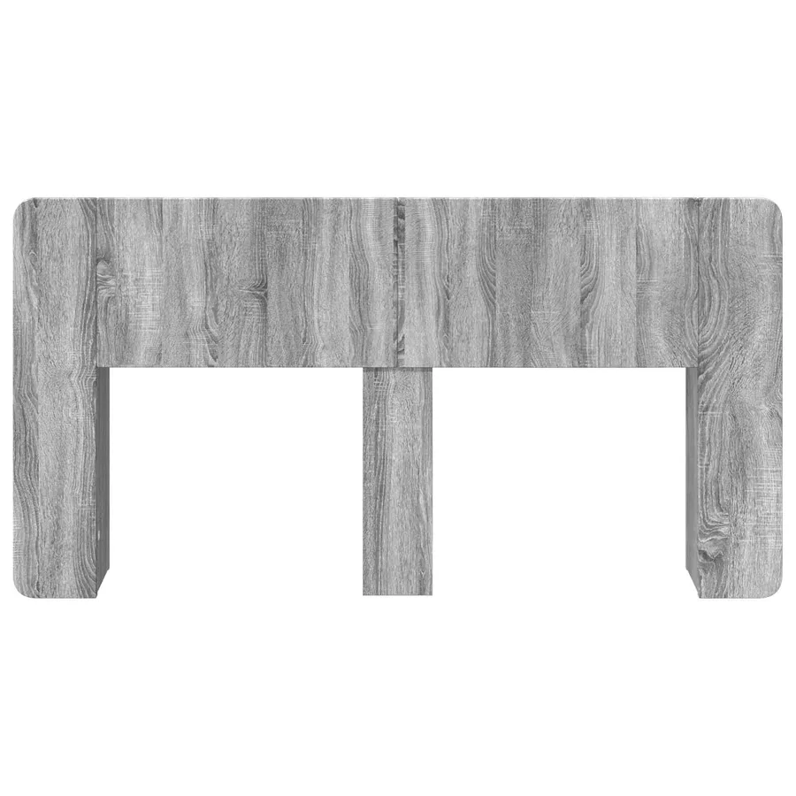 Cabinet de Tête de Lit Sonoma gris Bois d'ingénierie - 5